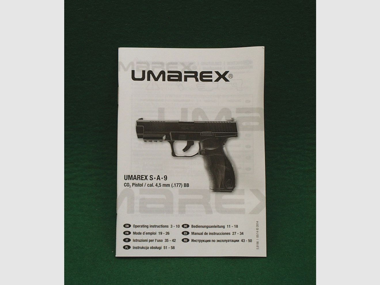 Umarex	 S.A.9   CO2 Pistole