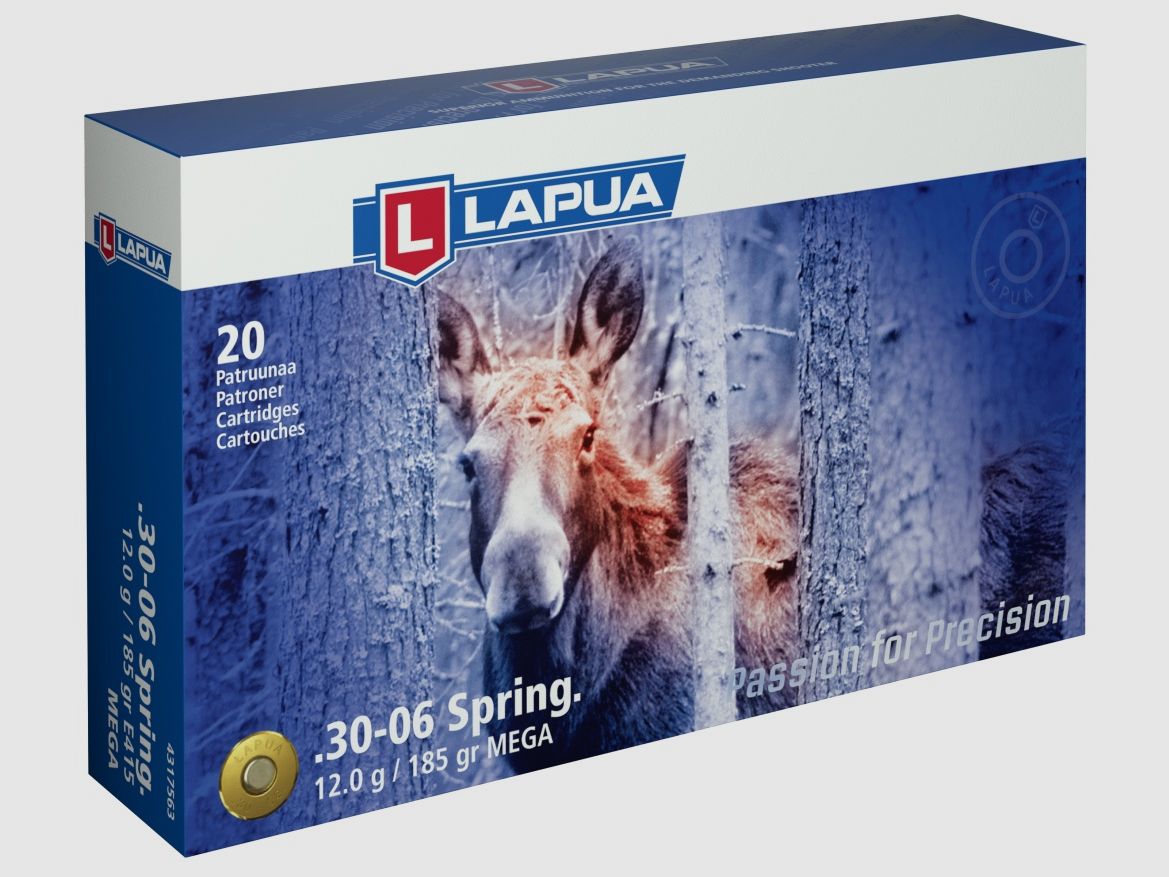 Lapua .30-06 Spr. Mega SP 12g