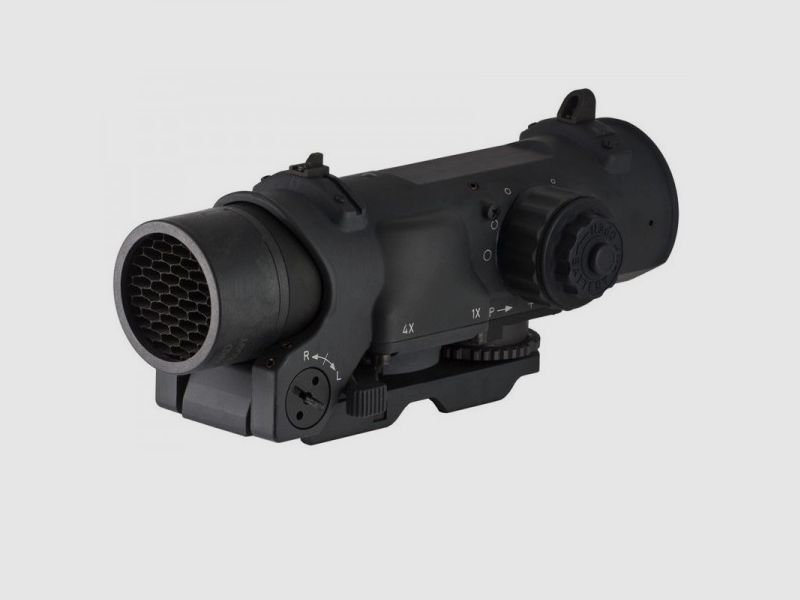 SPECTERDR DUAL ROLE 1X/4X OPTISCH ZICHT – MET INTEGRAL A.R.M.S PICATINNY MONTAGE – INCL. ARD, afbeelding 4 van 4