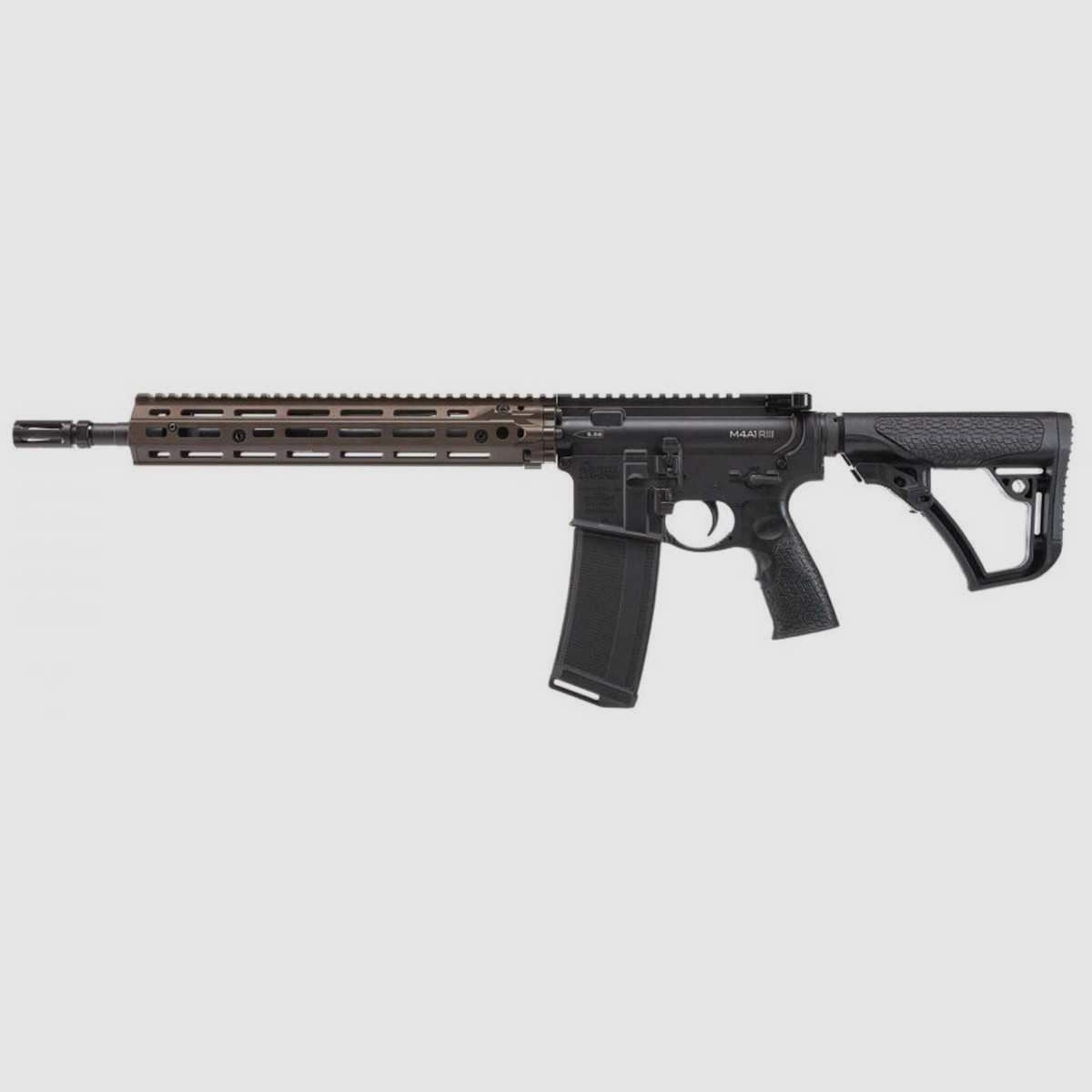 Daniel Defense M4A1 RIII 14,5' Kal. 5,56 x 45 mm NATO ambidextrous Handguard RIS III - FDE, Bild 3 von 9
