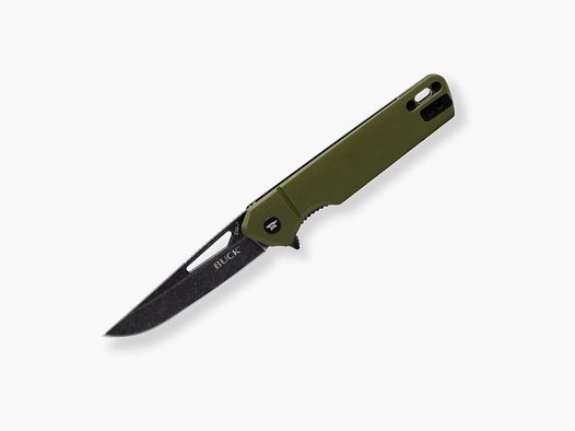 Buck 239 Infusion Tanto modified green
