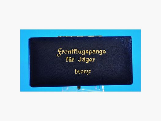 Etui zur Frontflugspange Jäger Neufertigung !!!