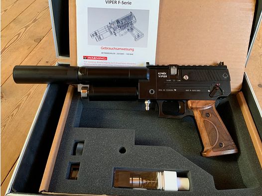 Pistolet à air comprimé PCP Evanix Viper Cal. 22 F Série