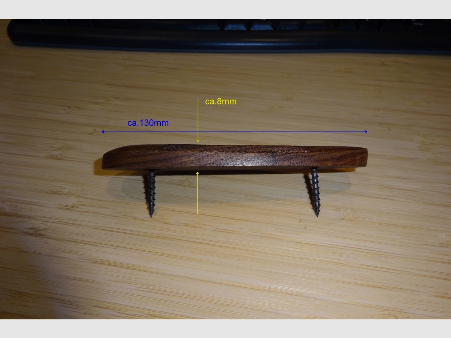 Echtholz-Schaftklappe für Blaser F3