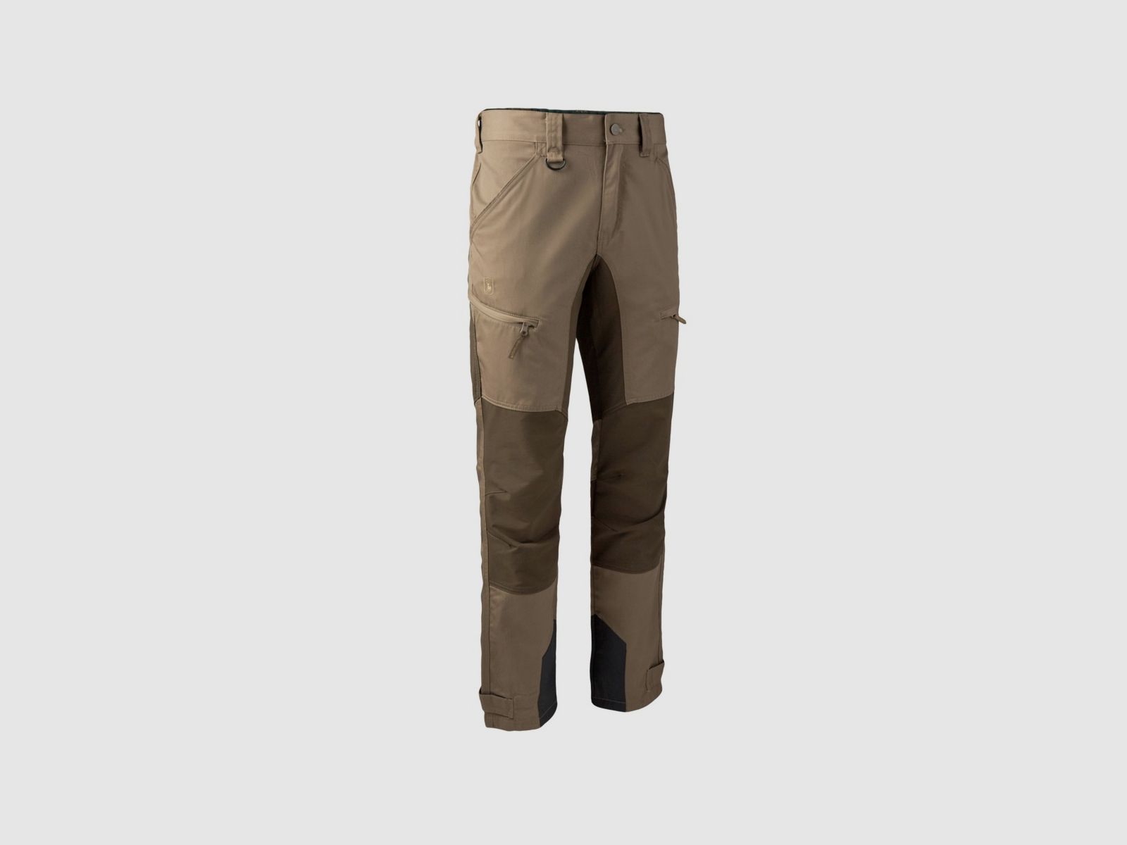 DEERHUNTER Rogaland Stretchhose mit kontrast Driftwood