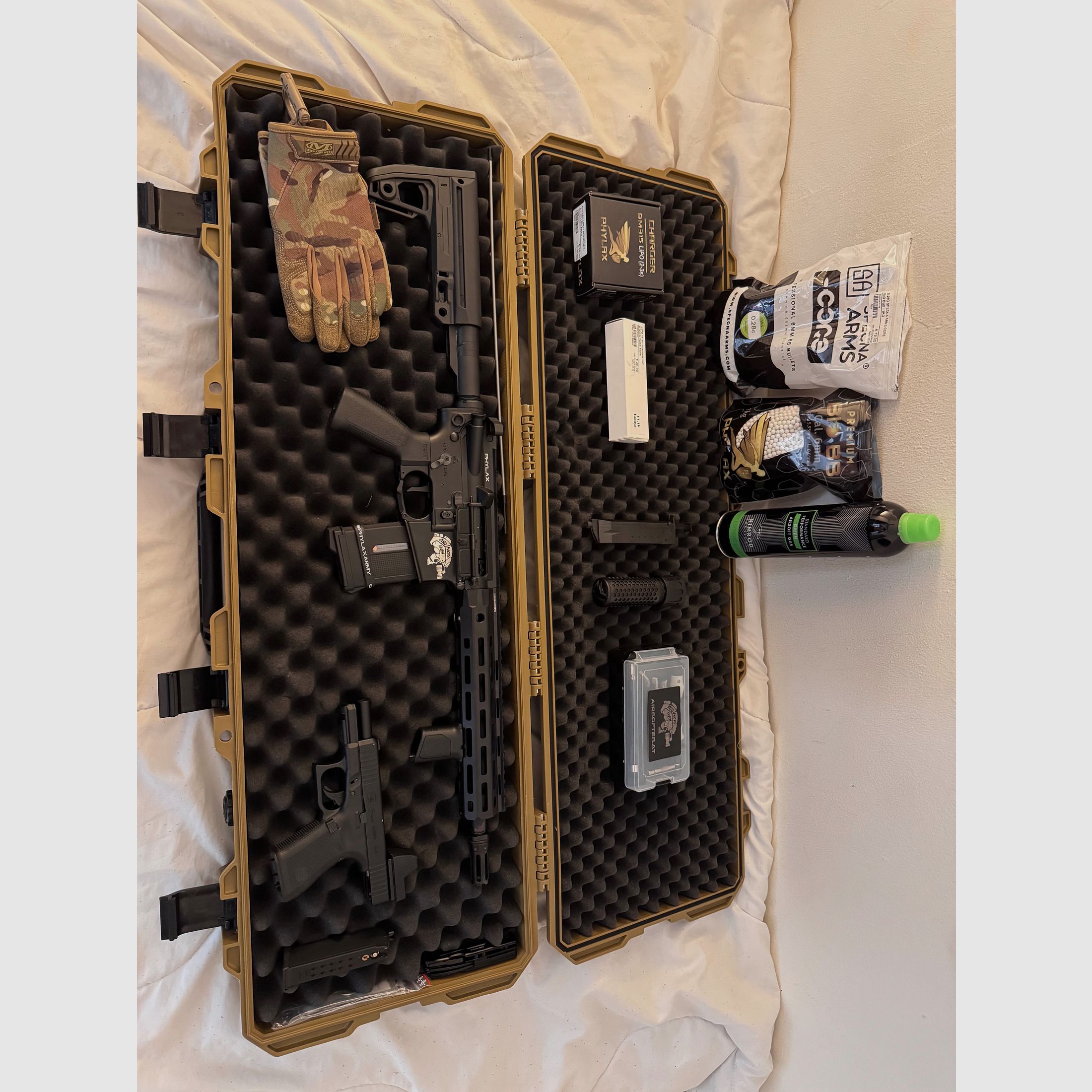 Аirsoft set komplett neu