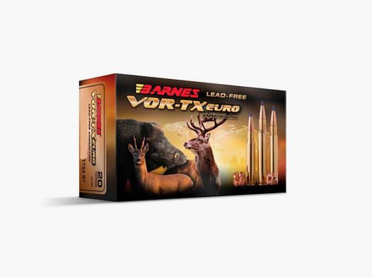 Barnes .308 Win. Vor-TX Internacional TTSX 10,9g/168grs. Barnes