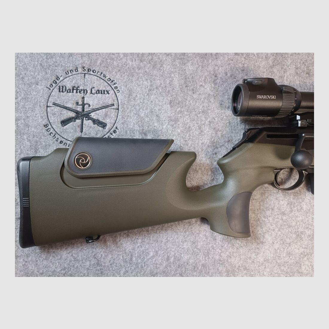 Merkel Modell Helix RX Speedster + ZF Swarovski Z6i 2,5-15x56 Dentler