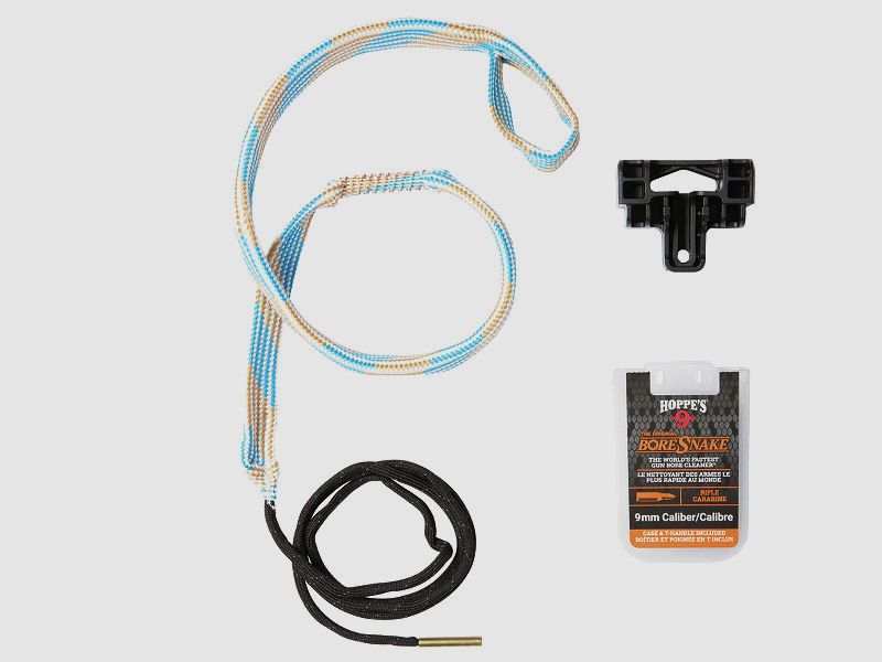 Original HOPPE'S BORESNAKE cleaning cord with handle RIFLE: 9 mm Luger