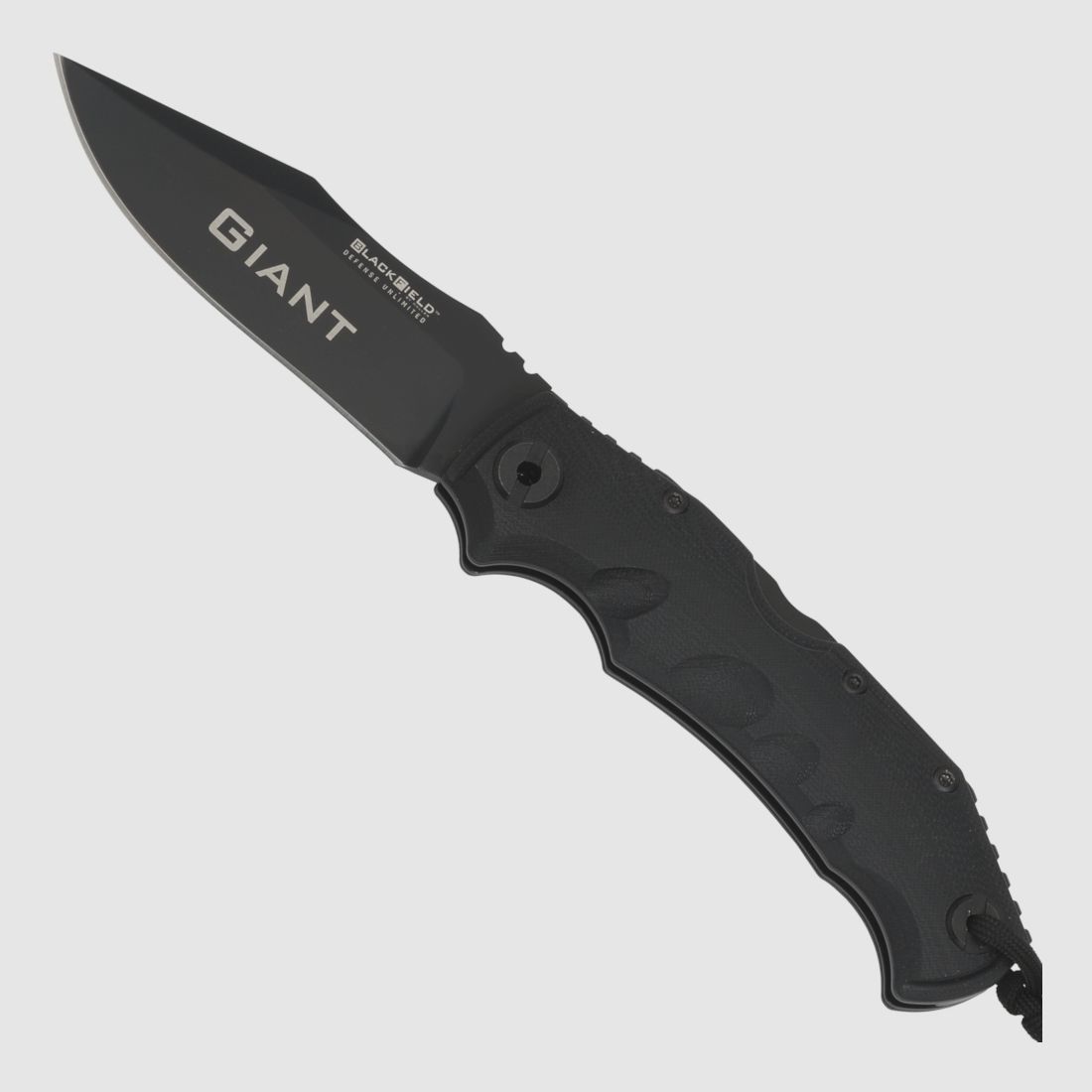 Taschenmesser GIANT groes schwarzes Messer