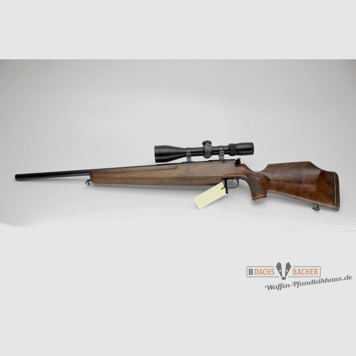 Fusil EL Anschütz Match cal. .22 Hornet avec lunette #1