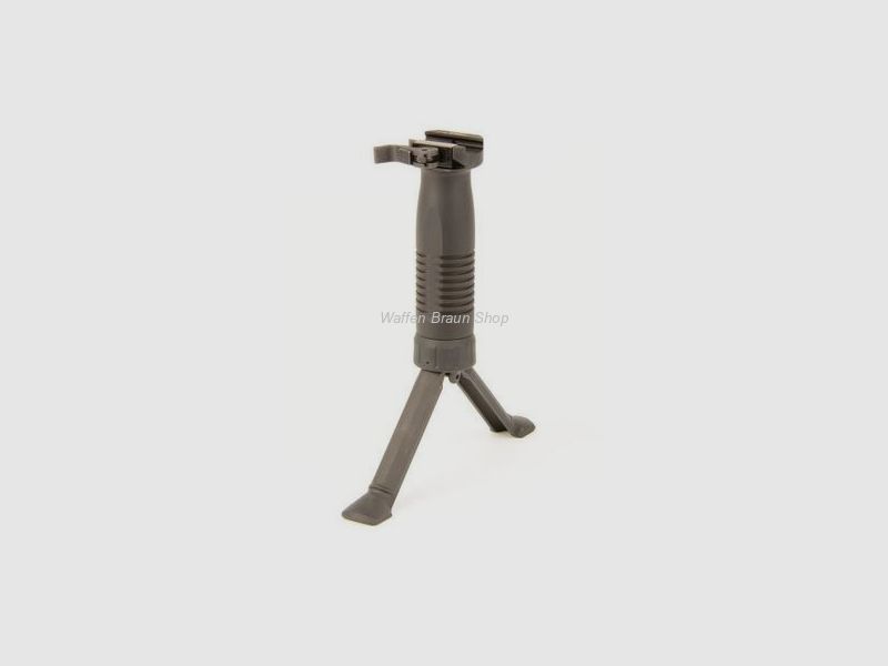 B&T -21830-UK UNIGRIP QD MIT BIPOD ALUM. Schwarz