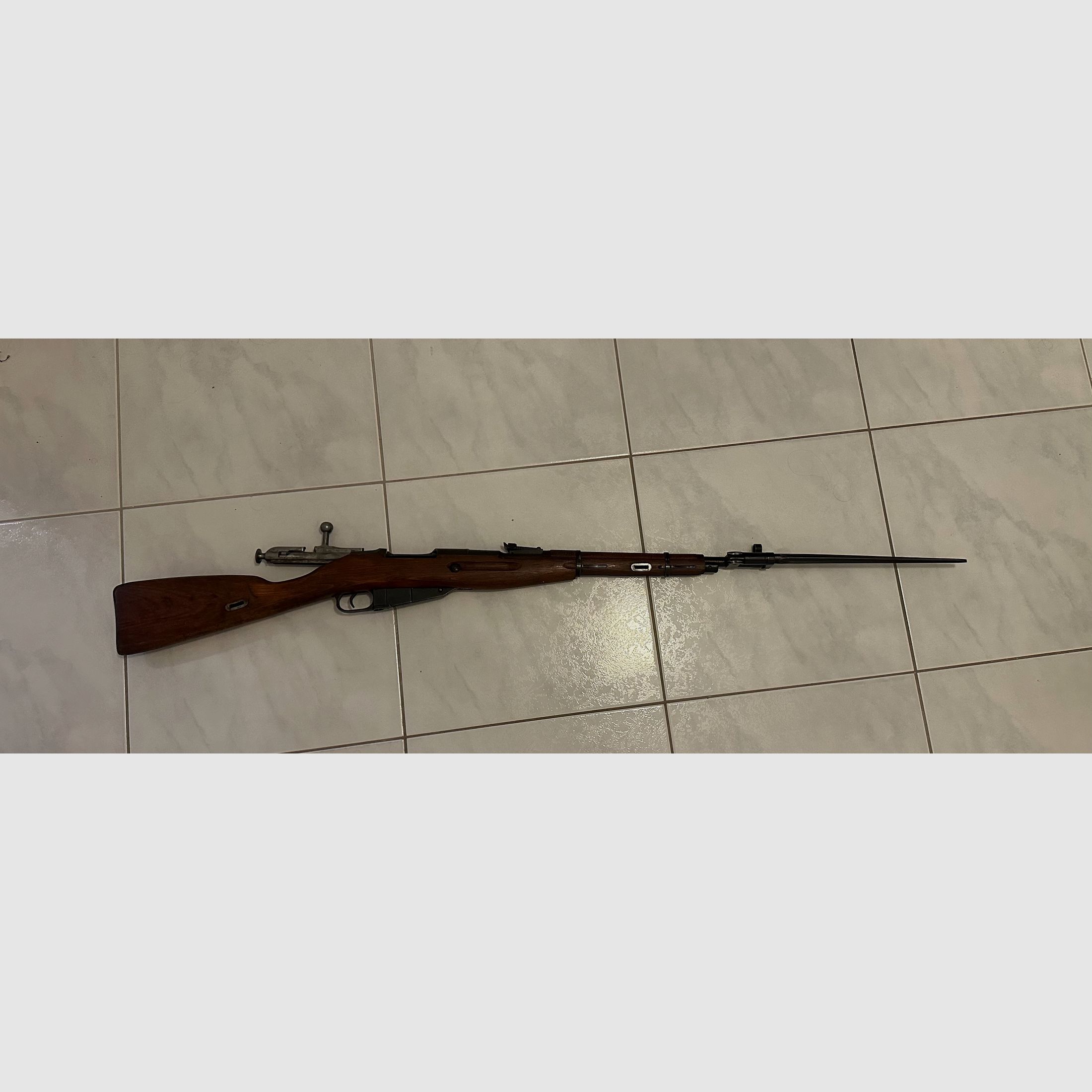 Original mosin nagant m44 disattivato con decommissioning