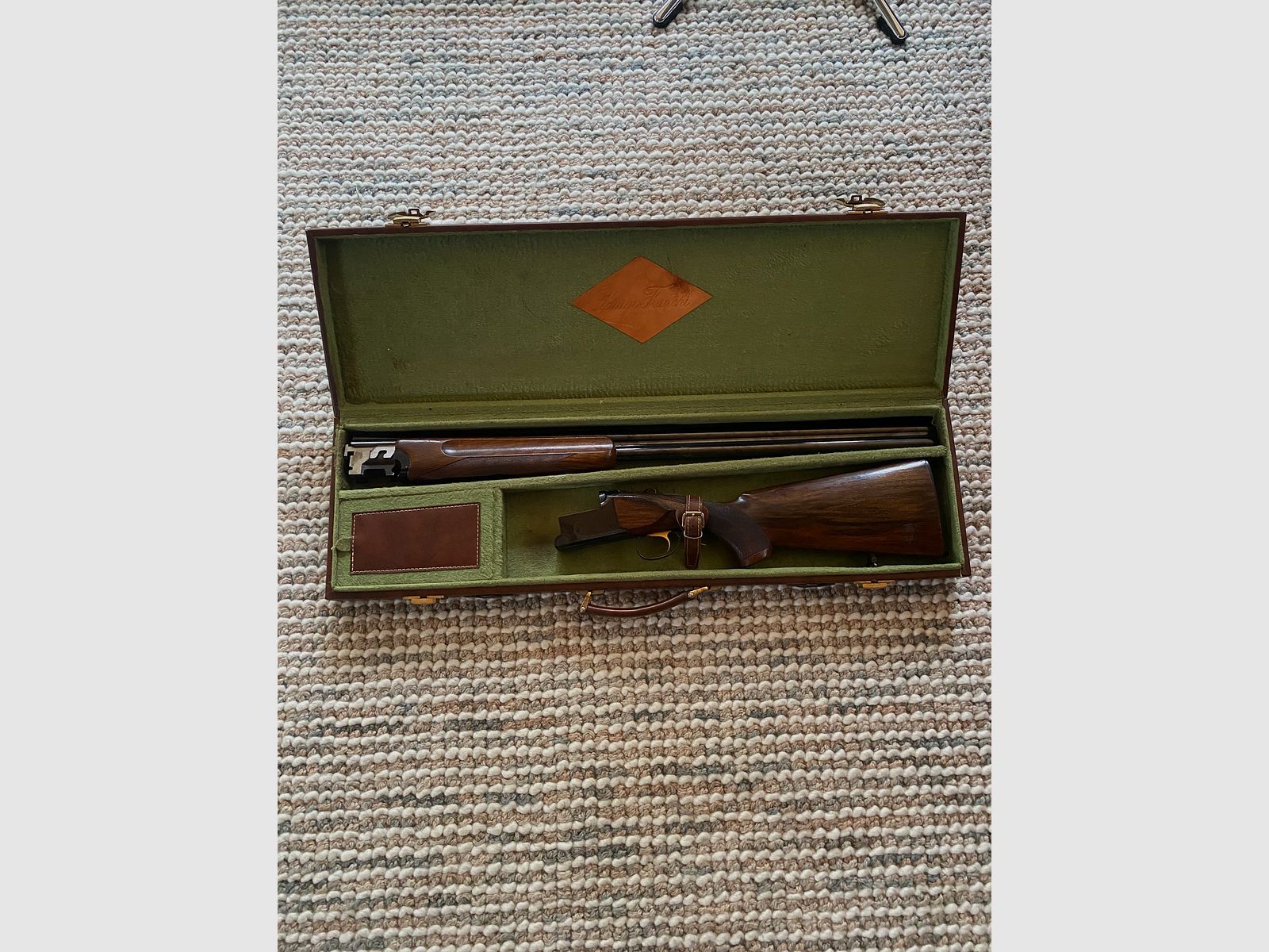 Franchi Bockdoppelflinte mit Koffer