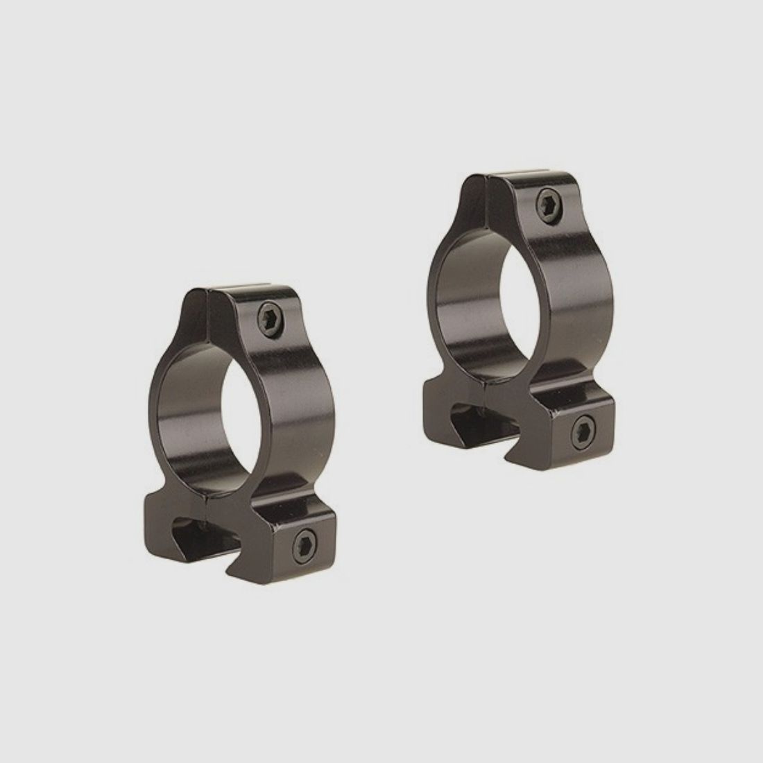 Leupold Rifleman Pierścienie 25,4 mm 3/8 cala błyszcząca czerń