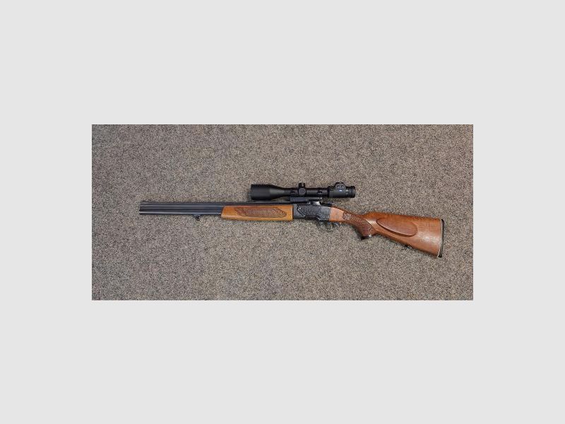 Bockbüchsflinte Brünner ZM 304 Kal. 12/70 7x57R