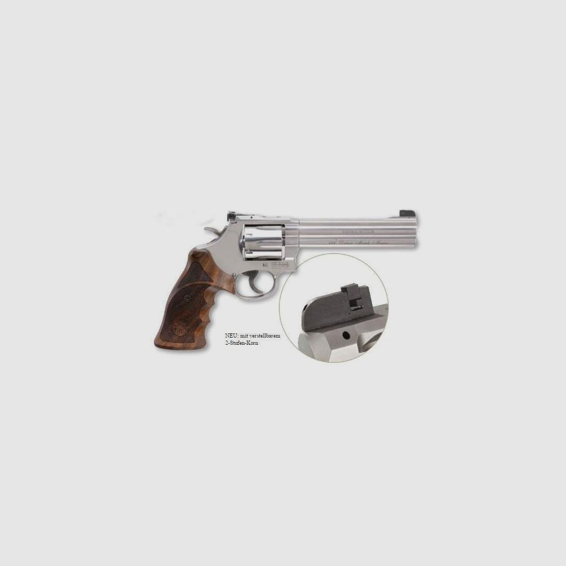 S&W Revolver Mod. 686 Deluxe Match Master 6 Zoll stainless Kal. .357 Magnum