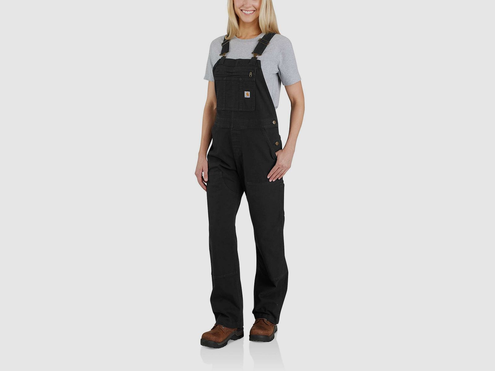 Carhartt Crawford Suspender Pants Women Black S