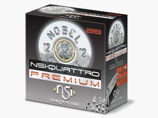 AMUNICJA ŚRUTOWA NSI QUATTRO PREMIUM 28