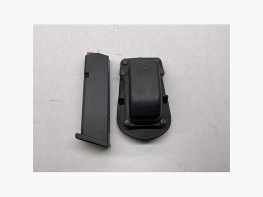 Magazin Glock 17/19 mit Magazinholster Fobus
