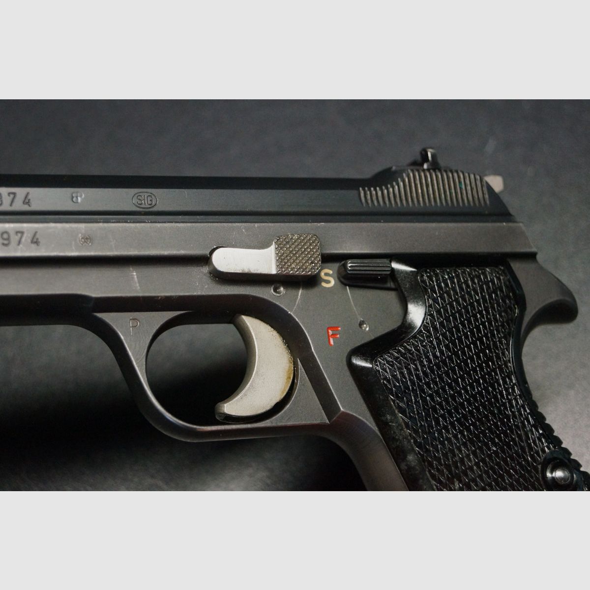 SIG P210 P49 Schweizer Armee Pistole, Bild 4 von 6