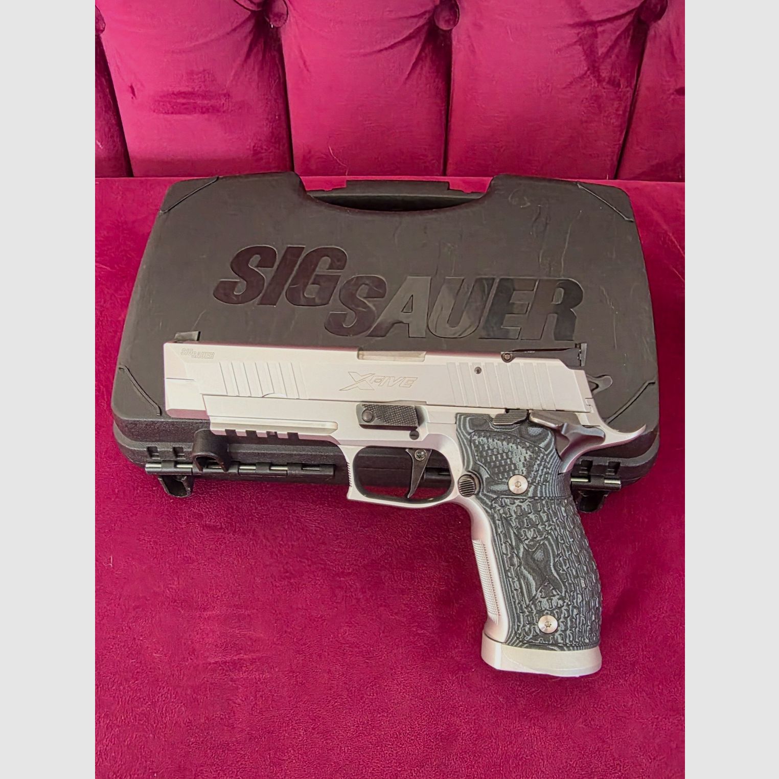 SIG Sauer Supermatch X5 - Made in Germany, collector's item with 1,500 shots