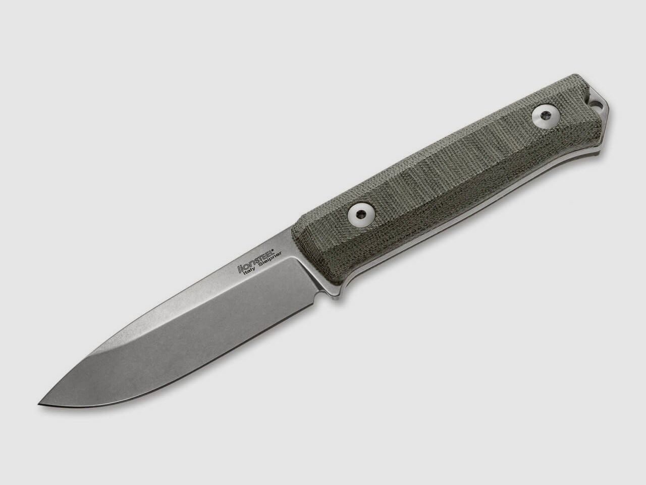 lionSTEEL B40 Canvas-Micarta Outdoormesser