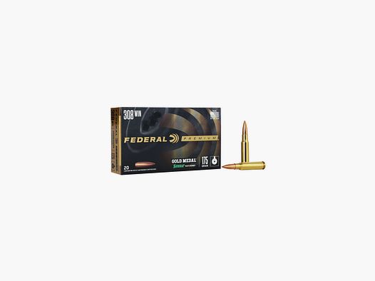 FEDERAL Gold Medal Sierra MatchKing – 308 Win. – 175 grains
