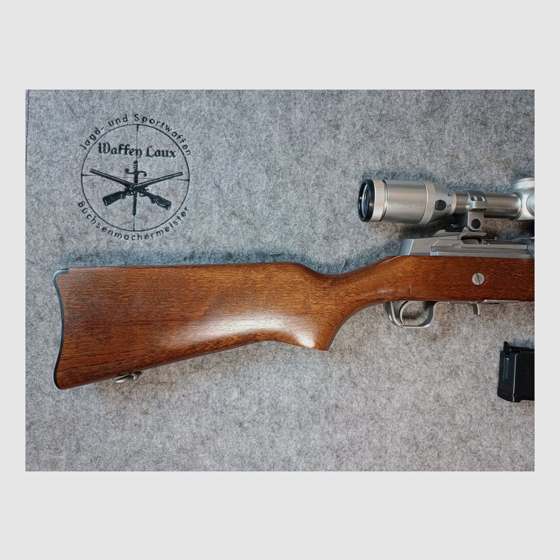 Ruger Firearms Mini 14 -Mini Thirty 7,62x39 Nickel mit ZF