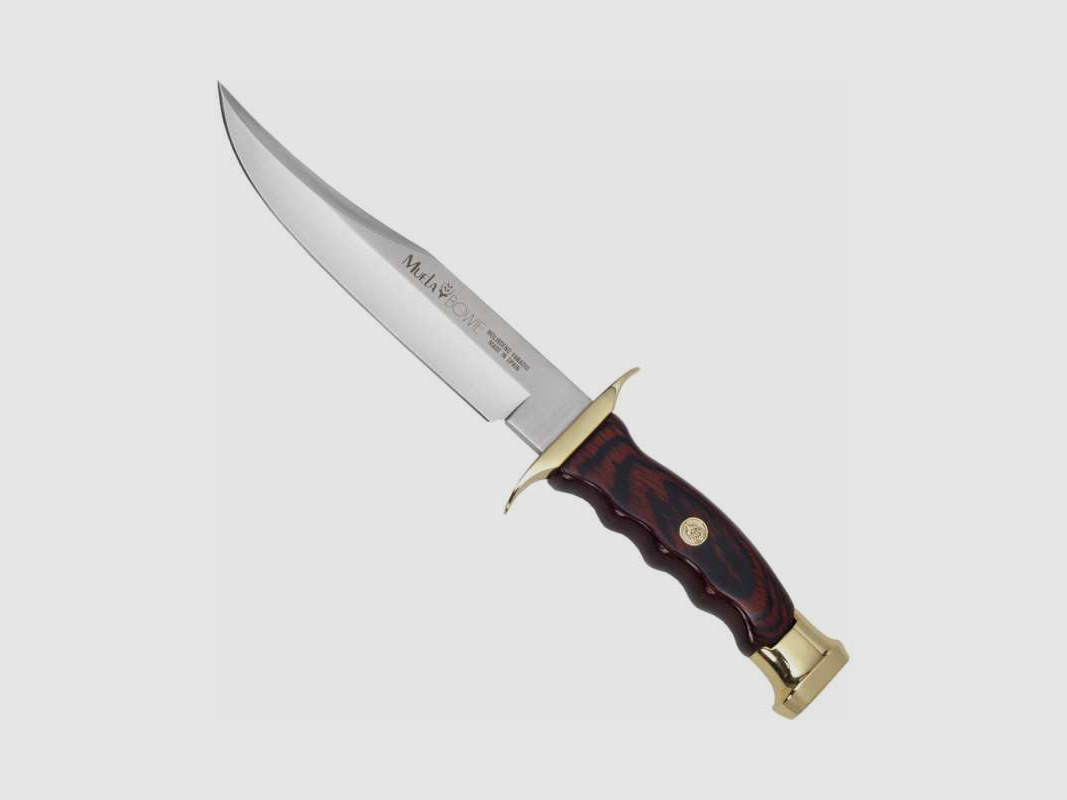 Muela Bowie Messer X50CrMoV15 Pakkaholz