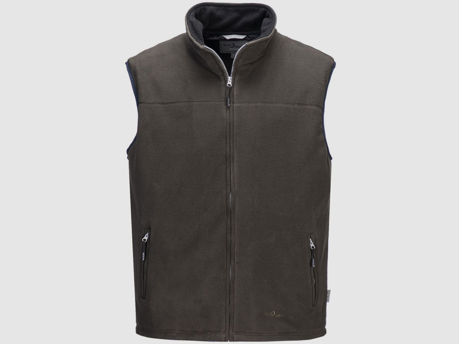 BLUE WAVE Fleece Vest Lutz Olive