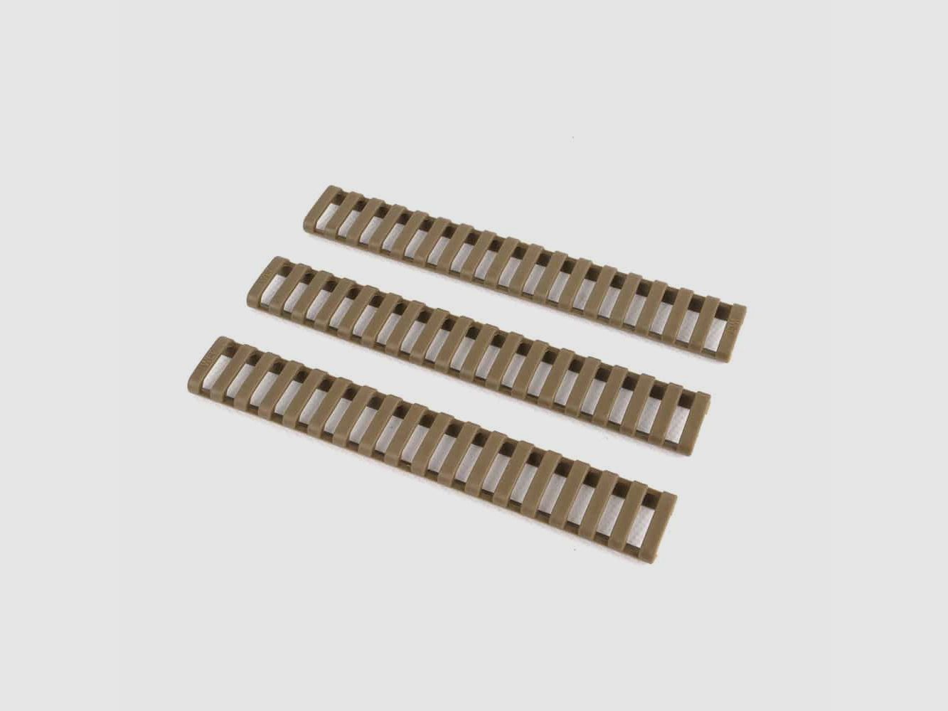 German Tactical Systems Picatinny Rail Cover 18-SLOT FDE