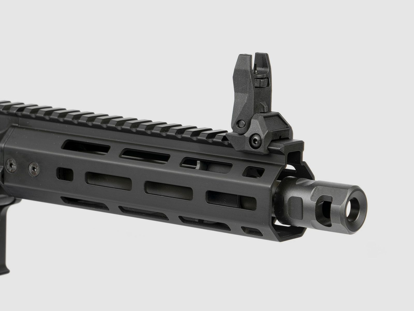 CENA SPECJALNA UVP 389.- € Ares Gel Blaster M-LOK 'S' Czarny 8mm - SAEG - CAŁKOWITY METAL 2,4 Kg