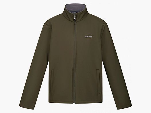 Cera V windfeste Softshell-Walkingjacke Herren (Dark Khaki)