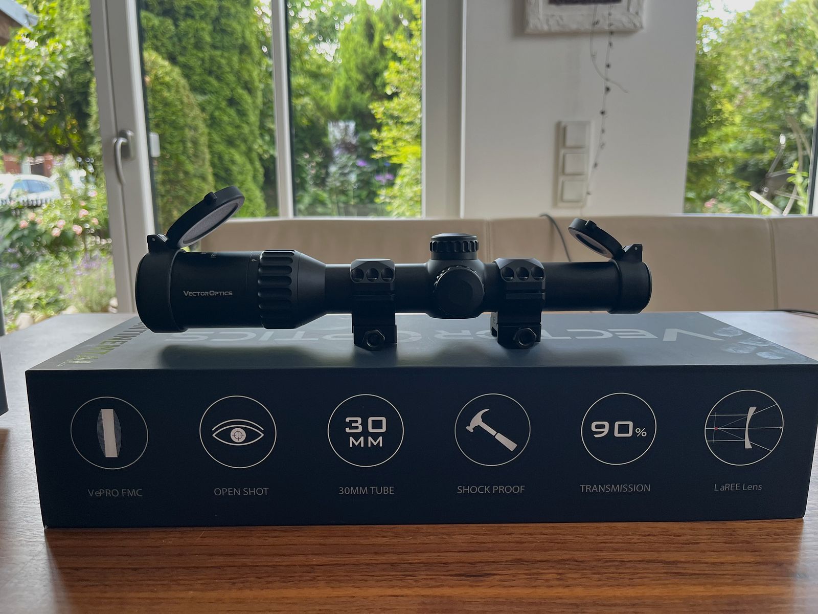 Vector Optics Continental 1-6x24 LVPO - ungeschossen 