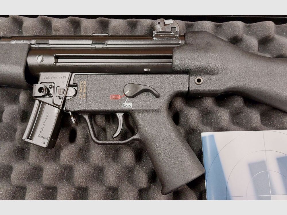 Heckler & Koch ANGEBOT - KOMPLETT-SET SLB Heckler & Koch HK SP5 SD 9x19 Inkl.Schalldämpfer Zivil.MP5 SD
