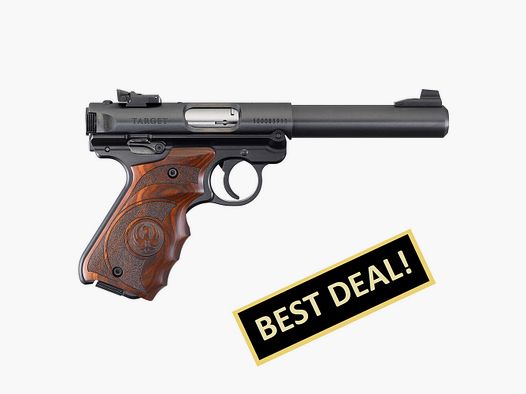 Ruger RUGER PISTOLE MARK IV TARGET .22 LR 5,5"/13,98CM BRÜNIERT