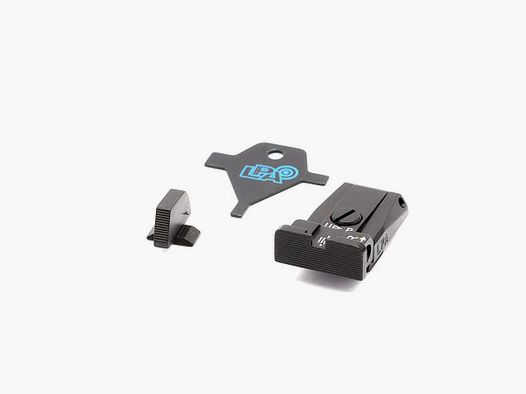 LPA SPR94BE07 Adjustable Sight Set for Beretta 8000 Cougar, 92A1, 98A1, M9A3, 90TWO