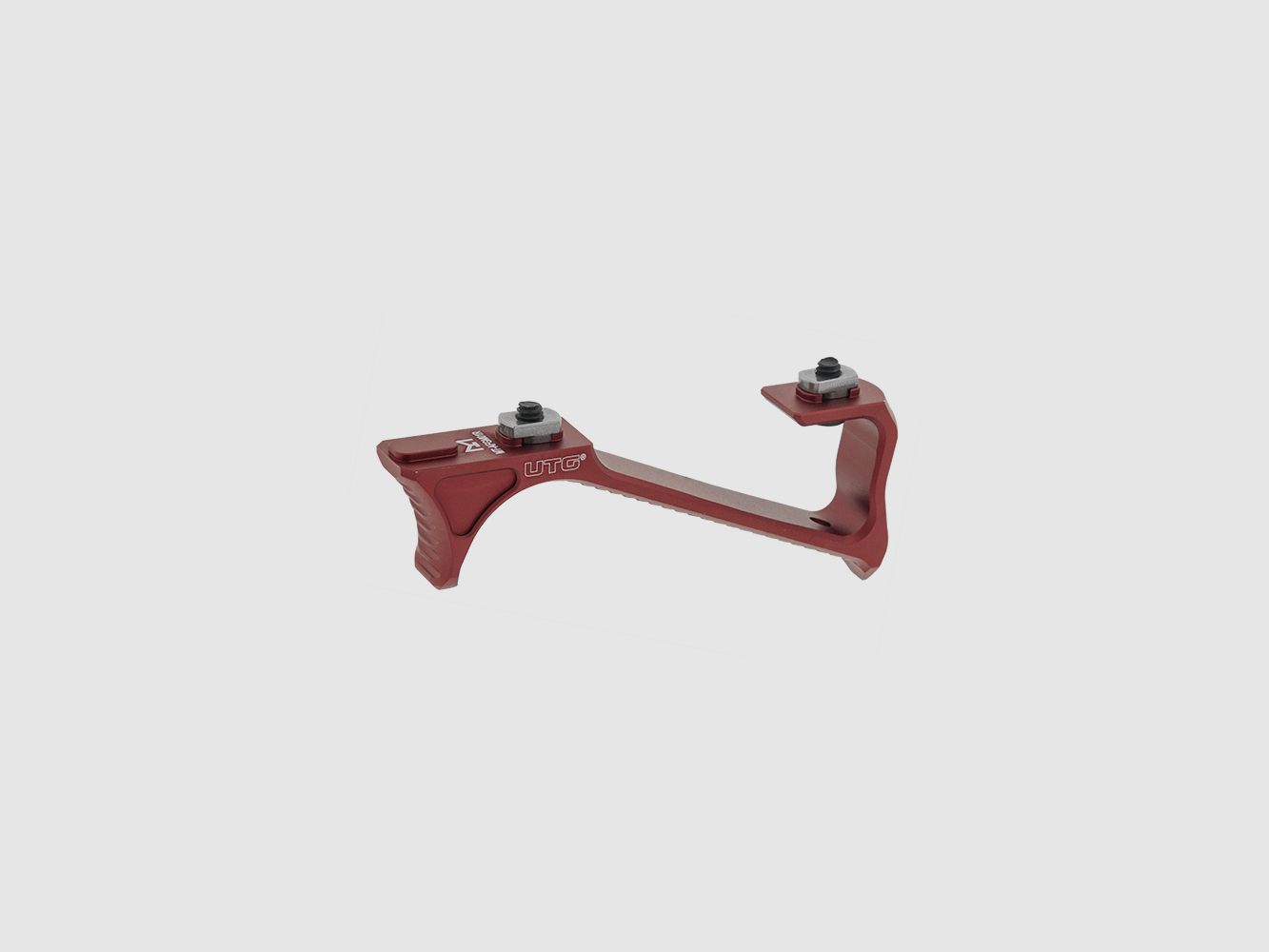 UTG® Ultra Slim abgewinkelter Vordergriff, M-LOK®, Mattrot, Bild 1 von 3
