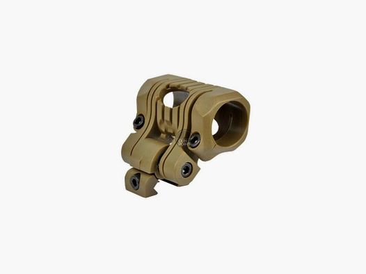 Element 5 Pos Flashlight Mount-Dark Earth