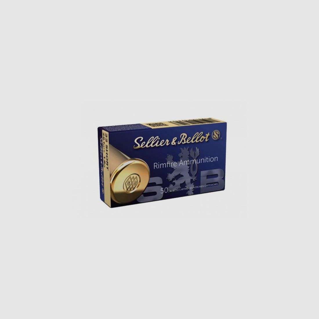 SELLIER & BELLOT .22 SHORT - 28,1G - 50 PATRONEN