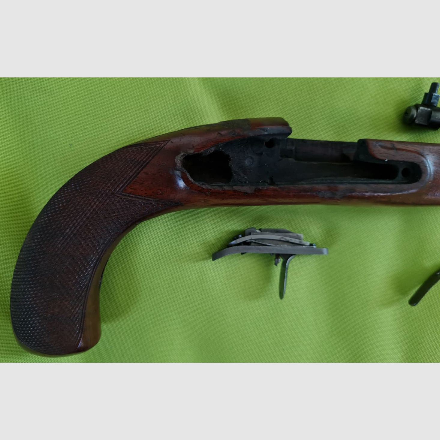 Zestaw części Pedersoli pistolet kapiszonowy z lufą kal. 45