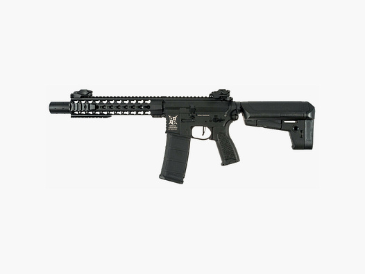 AR15 KeyMod 10 inch PREDATOR CHARLIE Black S-AEG Airsoft Rifle Free from 18 Years | Delta Armory