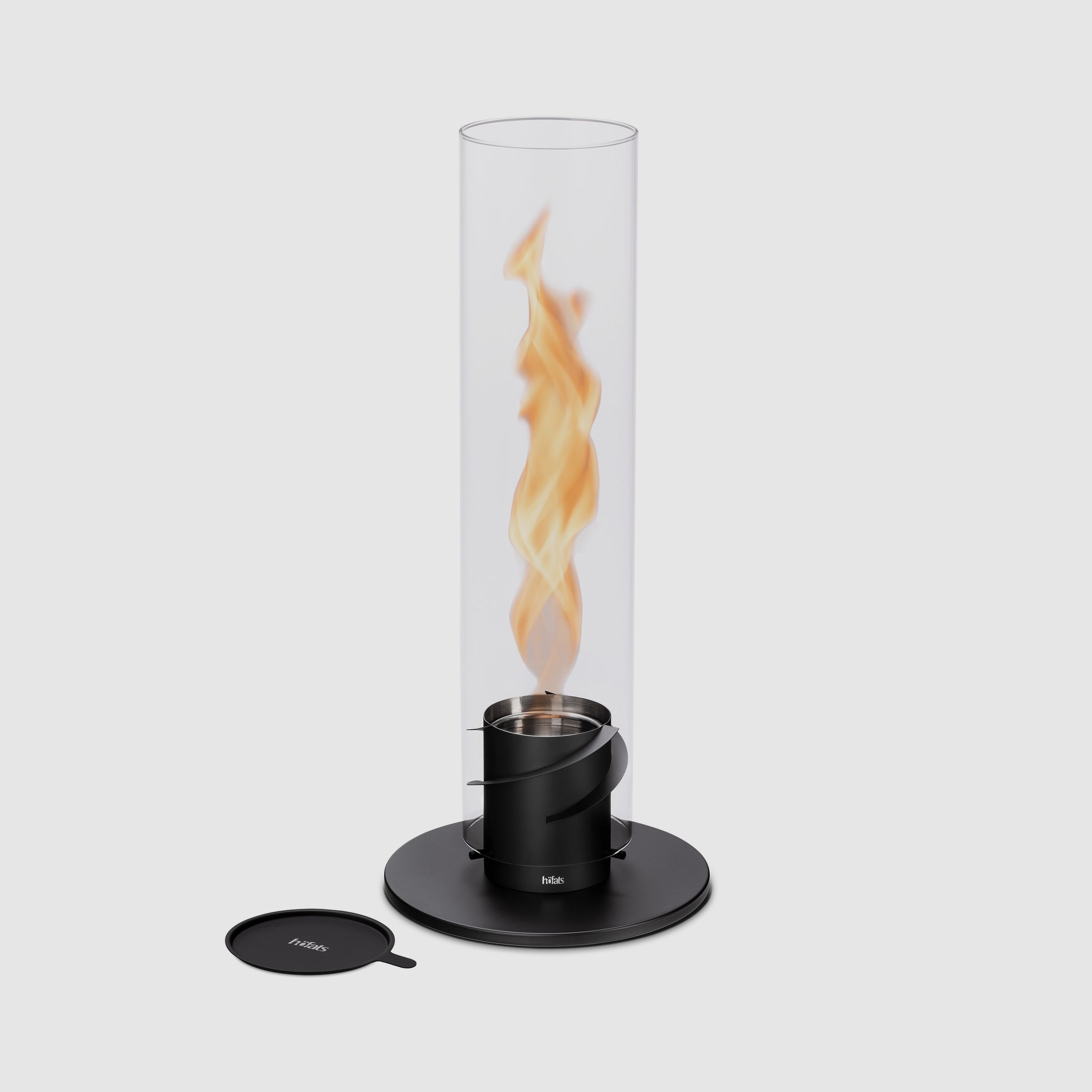 Höfats Spin 120 Tischfeuer schwarz Jagd