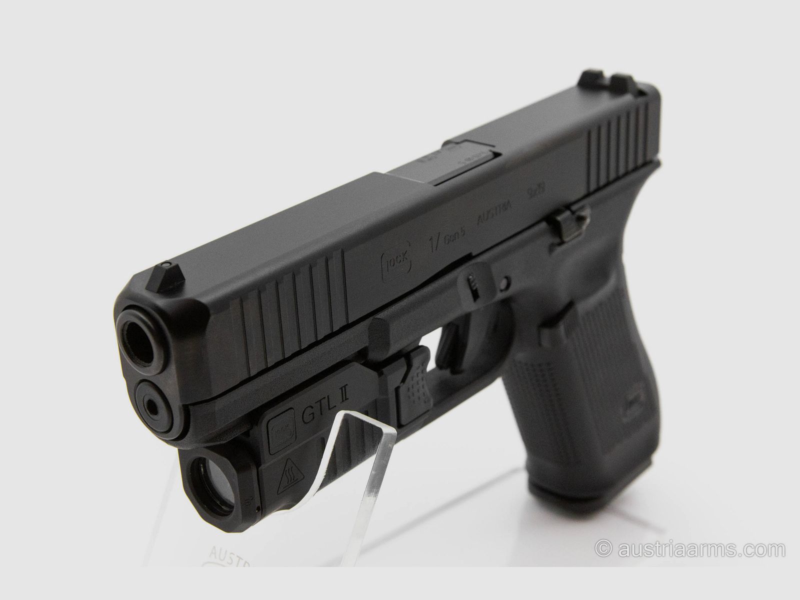 Glock 17 Generation 5 mit Glock GTL II, neuwertige Gebrauchtwaffe, 9 x 19 mm, Bild 3 von 4