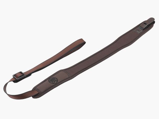 RWS CINGHIA PER FUCILE/ CARABINA CON ATTACCHI RAPIDI IN NEOPRENE MARRONE