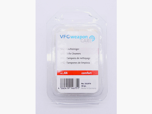 VFG 331974 cal. .44 barrel cleaner for rifles Comfort 30 pieces