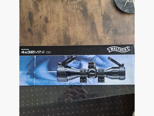 Walter Mini  4x32 mir Montage für Pikatini