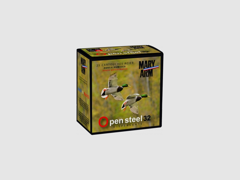 Mary Arm Open Steel 32 Gramm H6 Kal. 12 (25 Stk.)