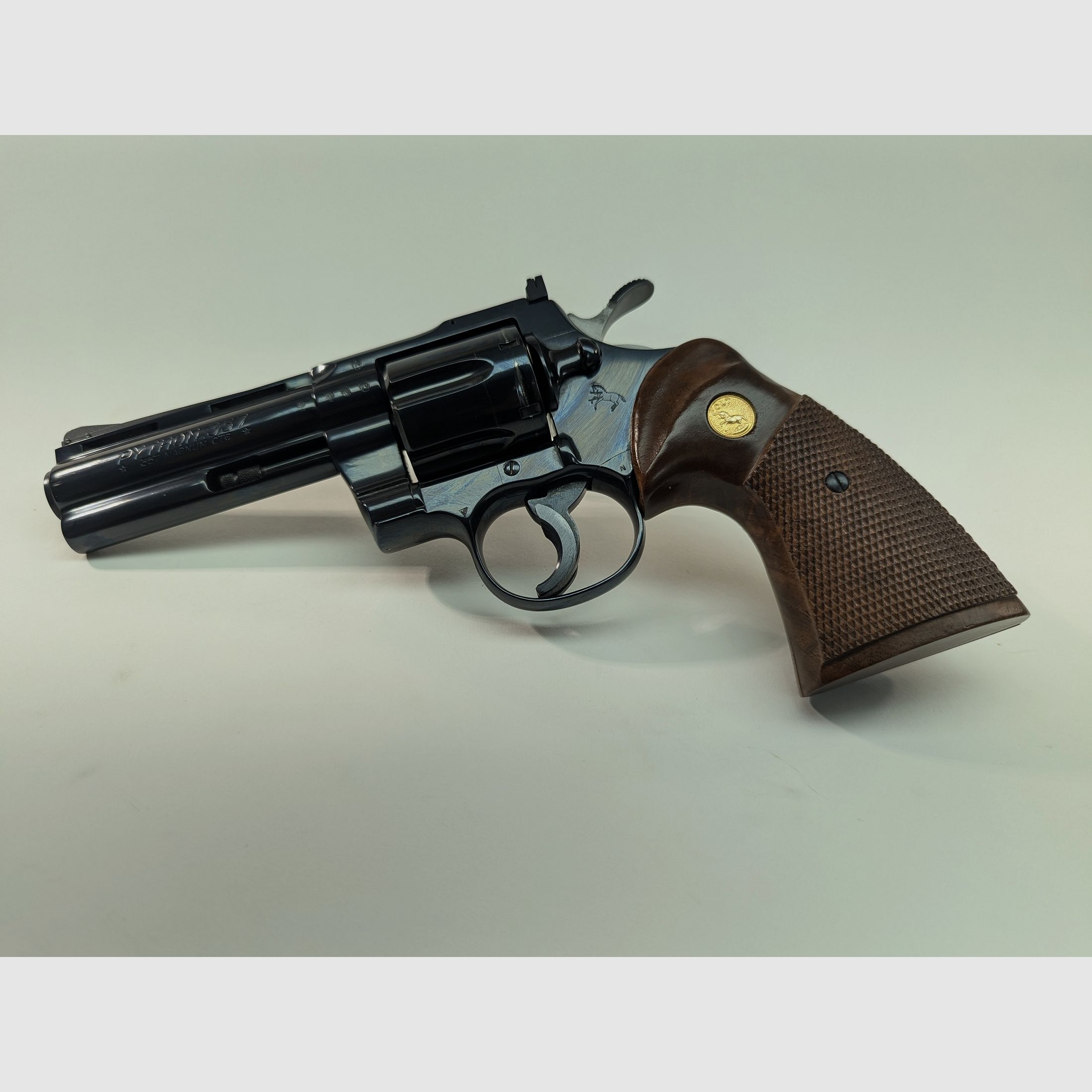 Colt Python 4" revolver in caliber 357 Mag.